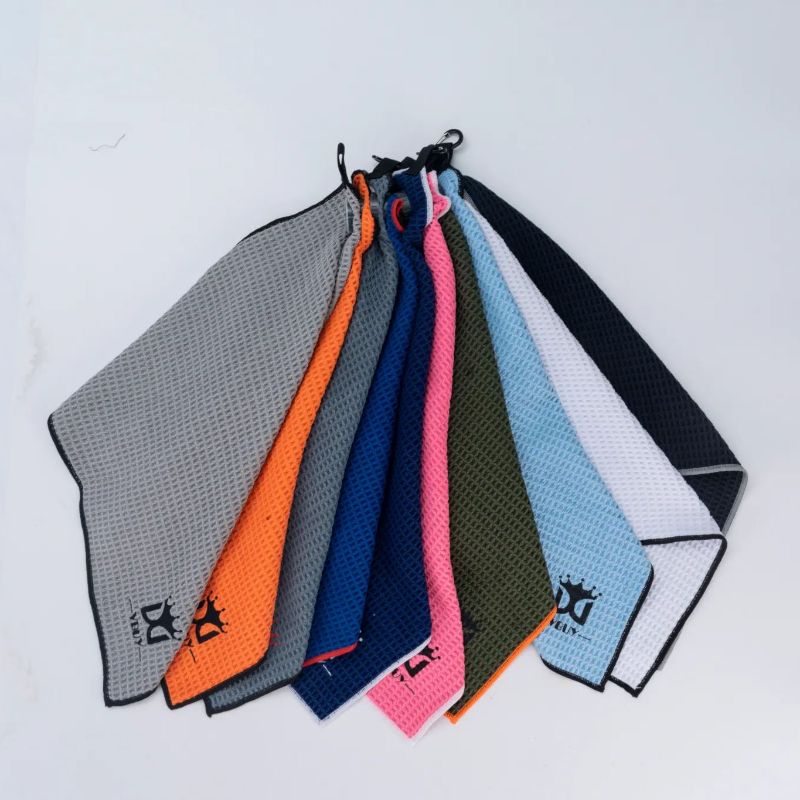 Plain double-sided velvet magnetic towel